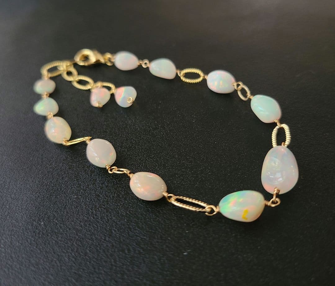 【0726】おまとめ3点 ブレスレット プレシャスオパール※超高品質