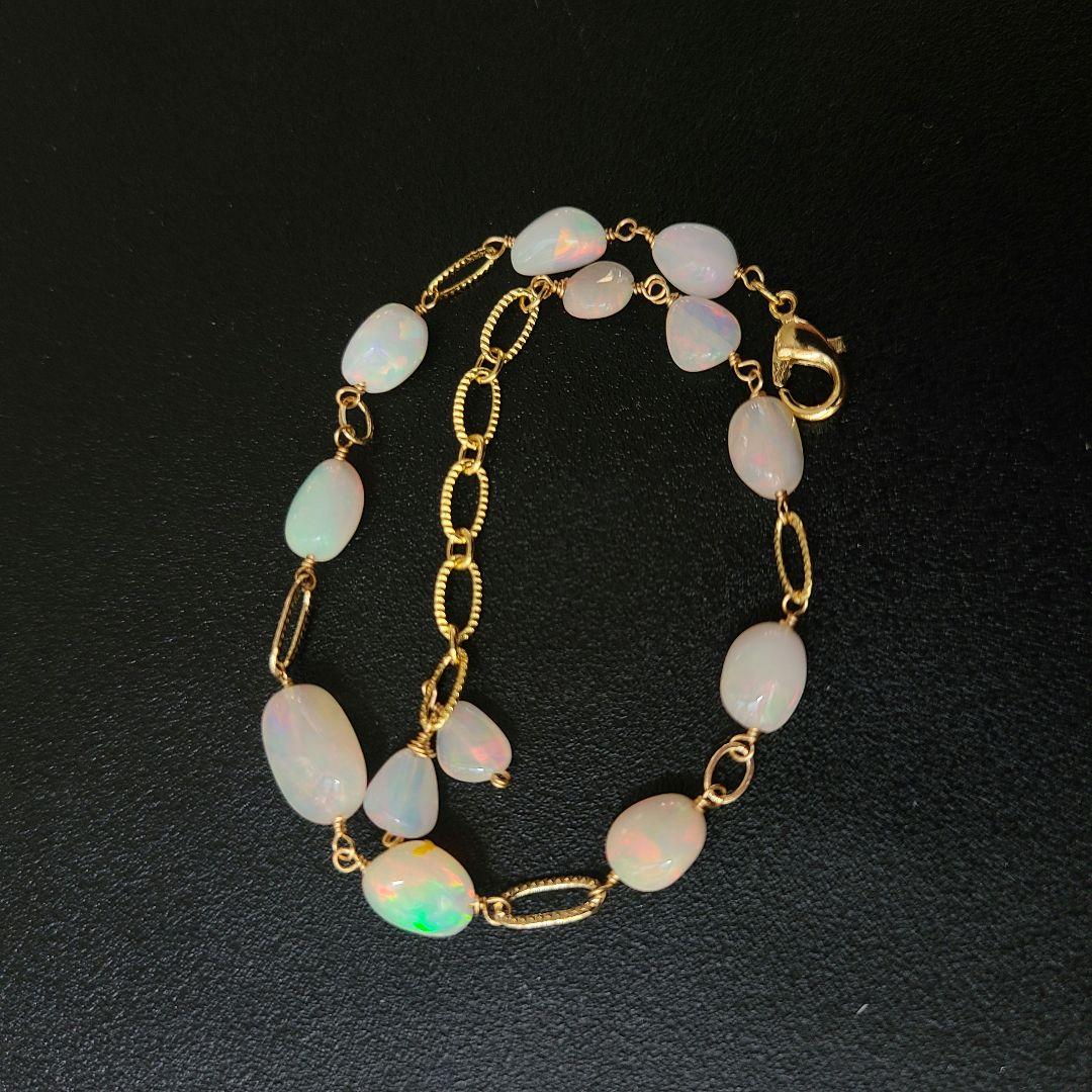 【0726】おまとめ3点 ブレスレット プレシャスオパール※超高品質