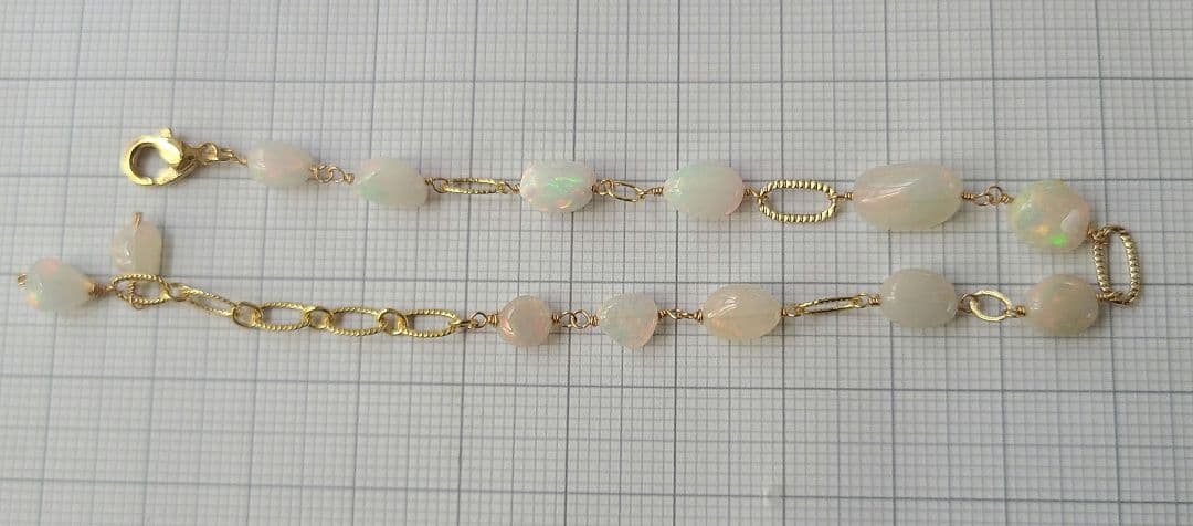 【0726】おまとめ3点 ブレスレット プレシャスオパール※超高品質