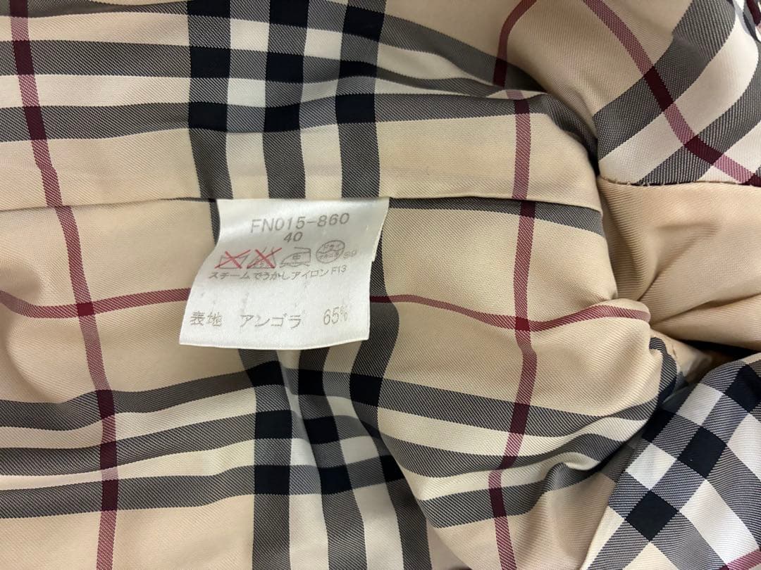 BURBERRY ベージュ ダブルブレストコート