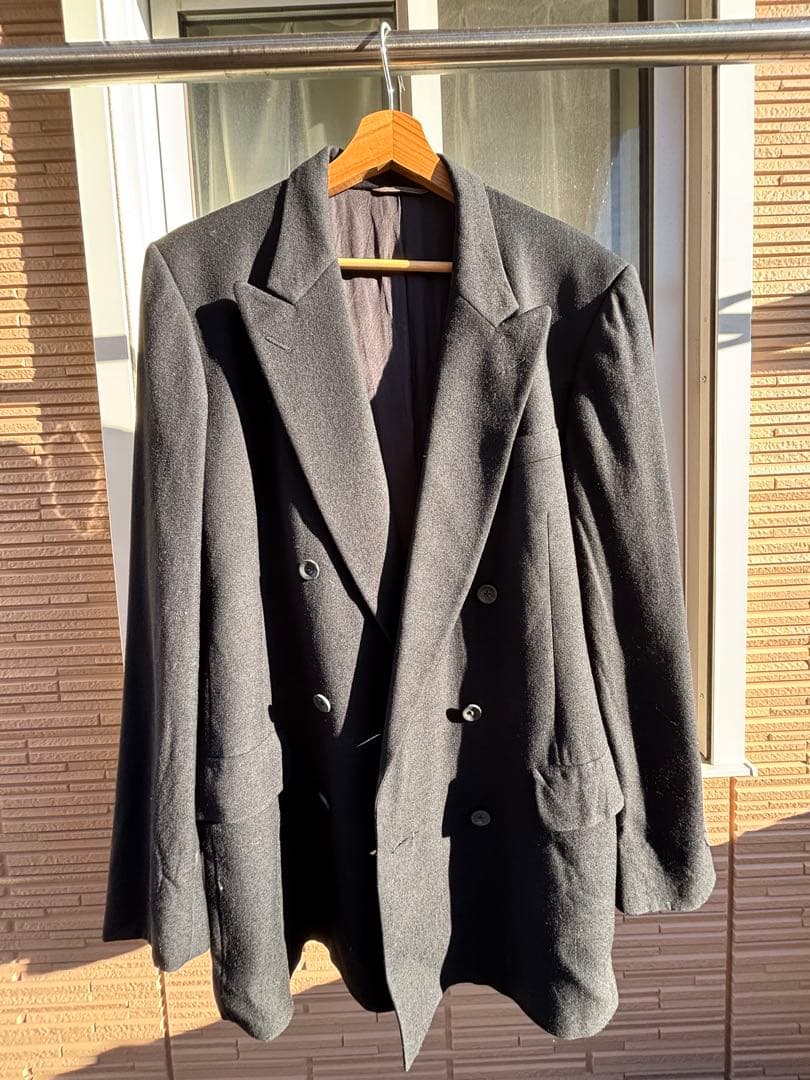 即日配送可　Christian Dior ウール ダブル テーラード　ジャケット