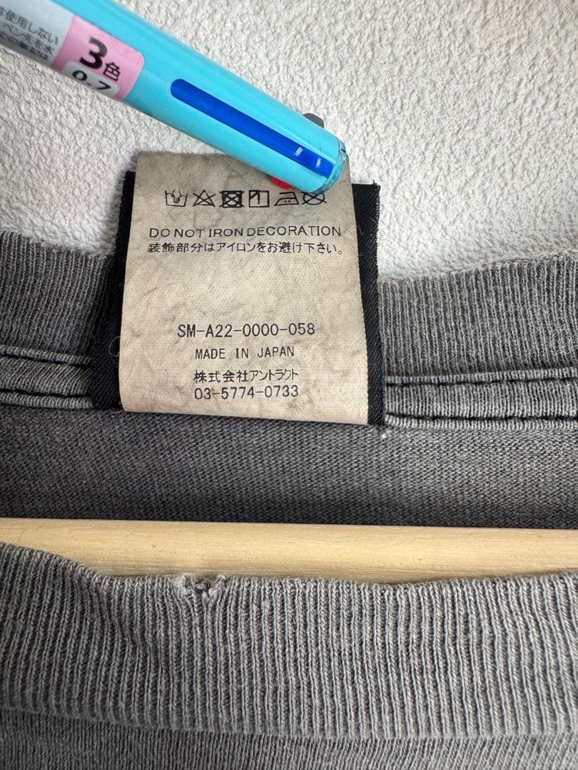 トップス SAINT MICHAELxSHERMER L/S TEE SAINT ROOM