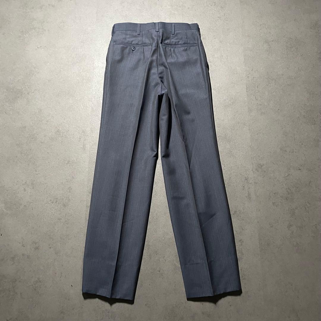 特注【vintage】セットアップ シングルスーツ カジュアル　くすみブルー