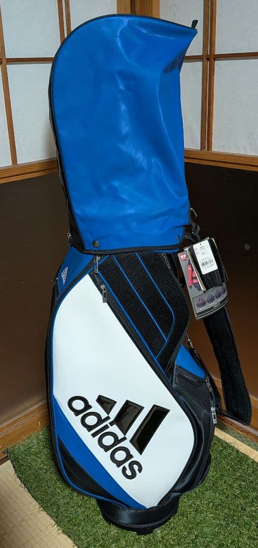 新品　9型47インチ対応adidas キャディバッグ テーラーメイド　アディダス