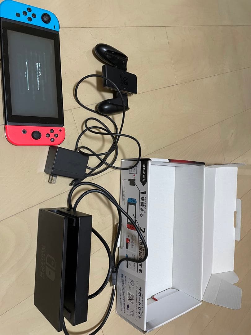 【箱付き】Nintendo Switch ネオンブルー/レッド 本体
