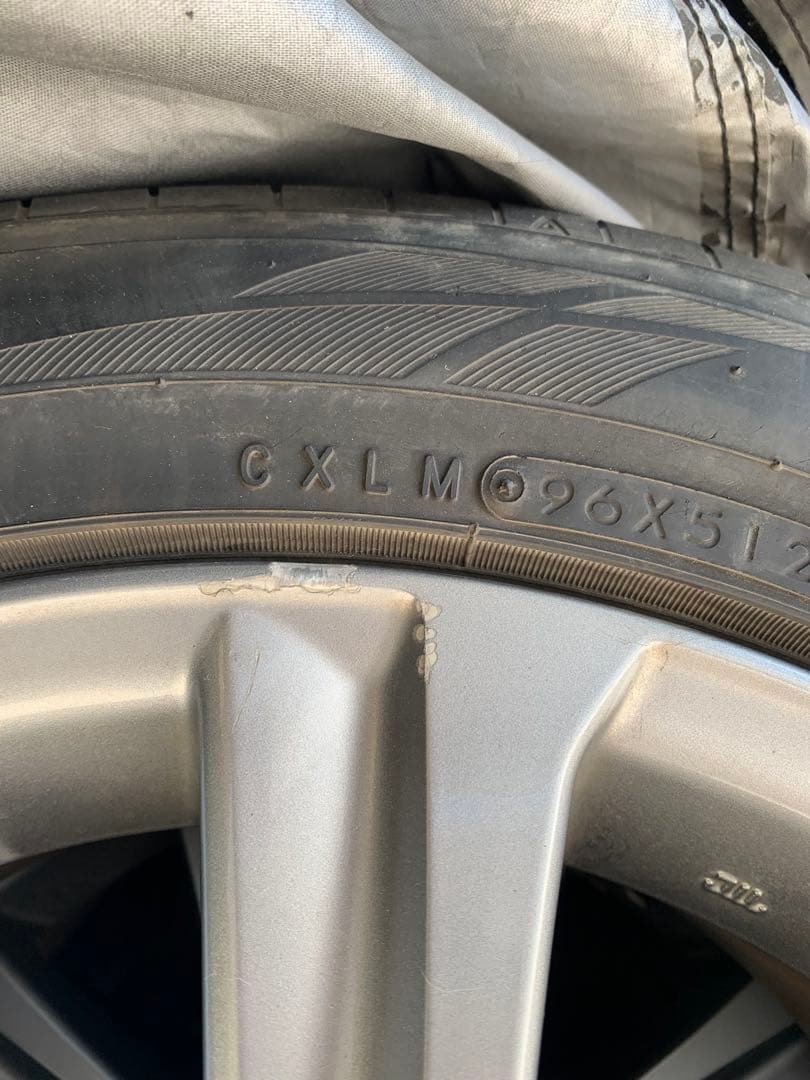 210クラウン 純正ホイール