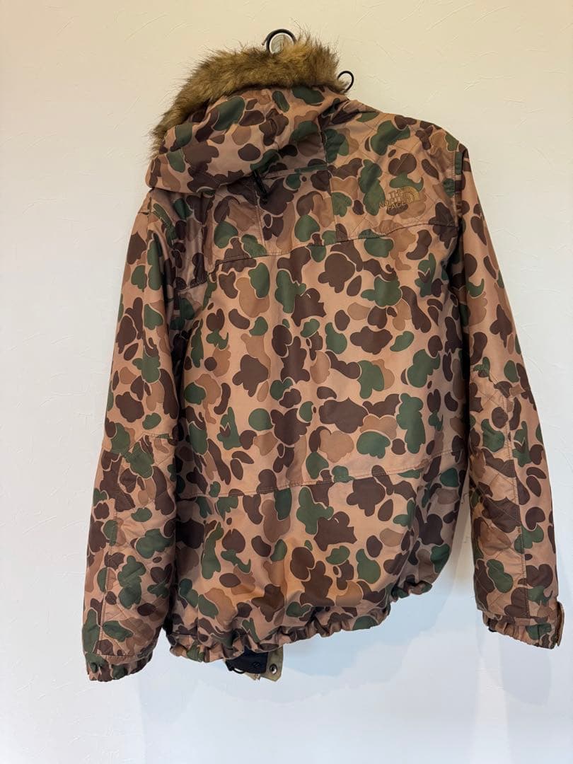 the north face スノーボード　スキー　ウェア　迷彩