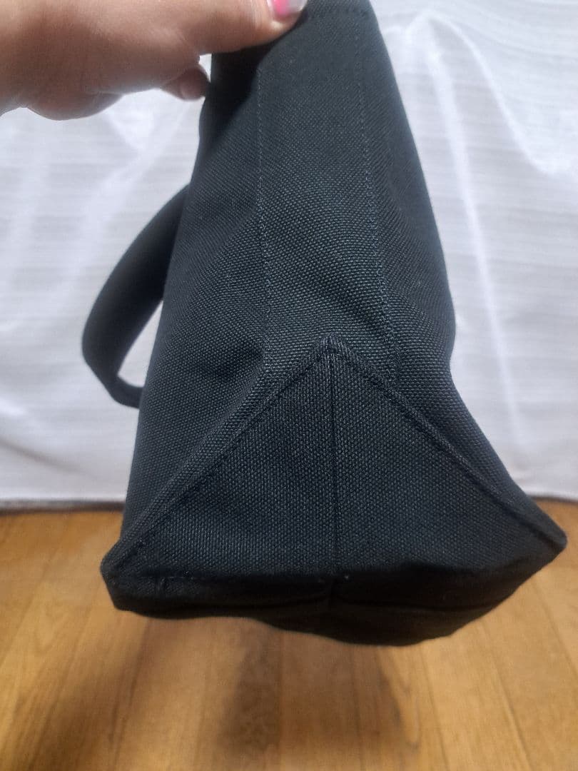 RHINOロンハーマン オーガニックキャンバストート ブラックS