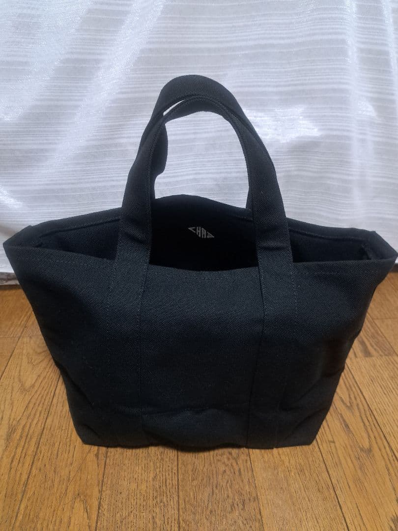 RHINOロンハーマン オーガニックキャンバストート ブラックS