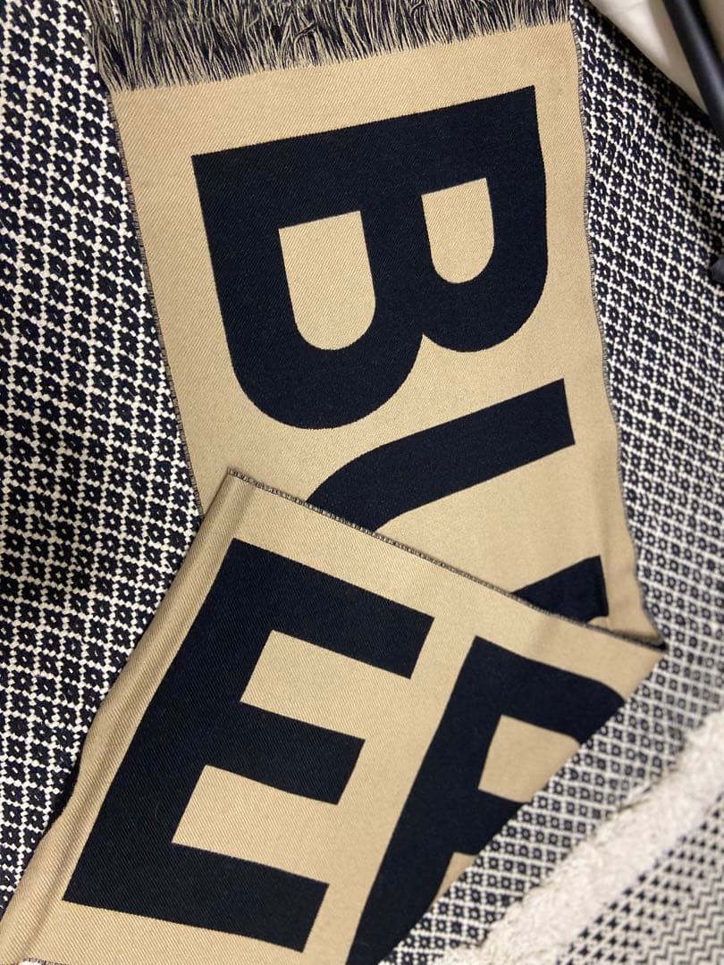 BURBERRY バーバリー ロゴ マフラー ストール
