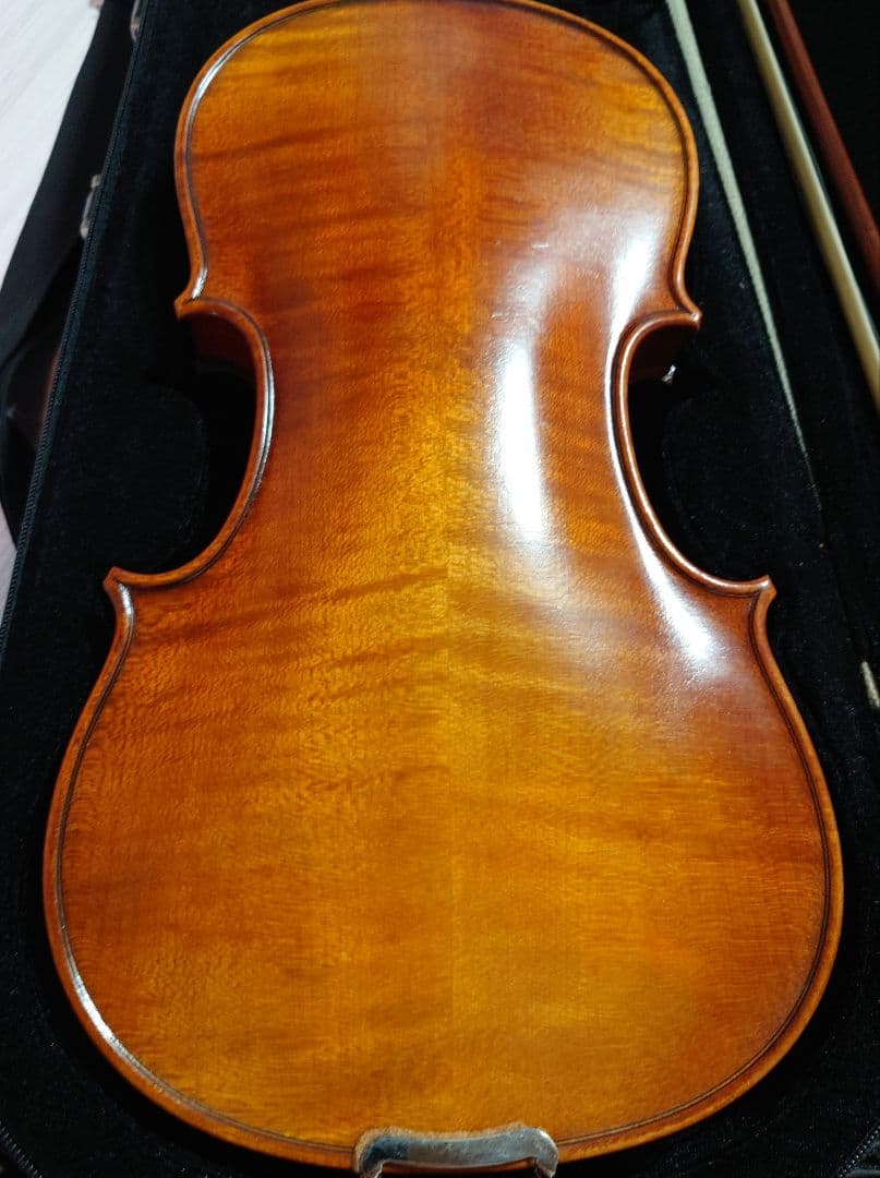 ニコロサンティNSN60S バイオリン　4/4 美品　弓、ケース、松脂、肩当付