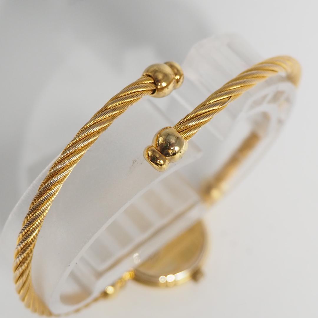 美品 グッチ GUCCI バングルウォッチ 2700L シェル 腕時計 H457