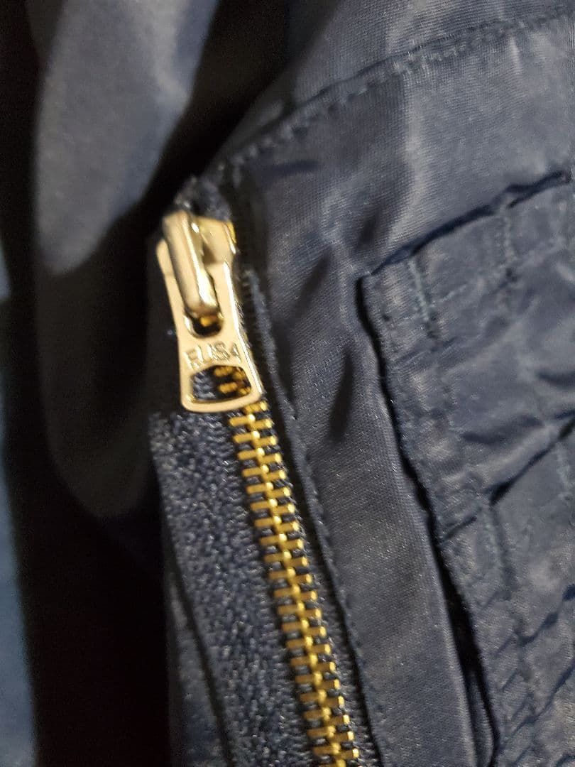 SUNTORY BOSSジャン MA-1ジャケット ネイビー