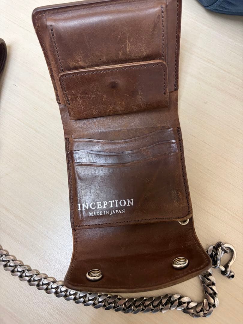 INCEPTION インセプション　ウォレットチェーン付き　財布　アメカジ