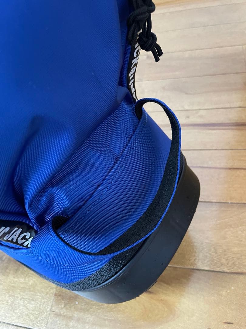 【美品】JACK BUNNY 青 キャディバッグ スタンド付き