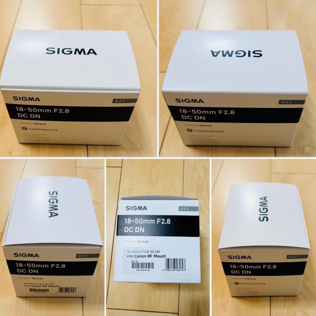 新品未使用　18-50mm F2.8 DC DN キヤノン RFマウント