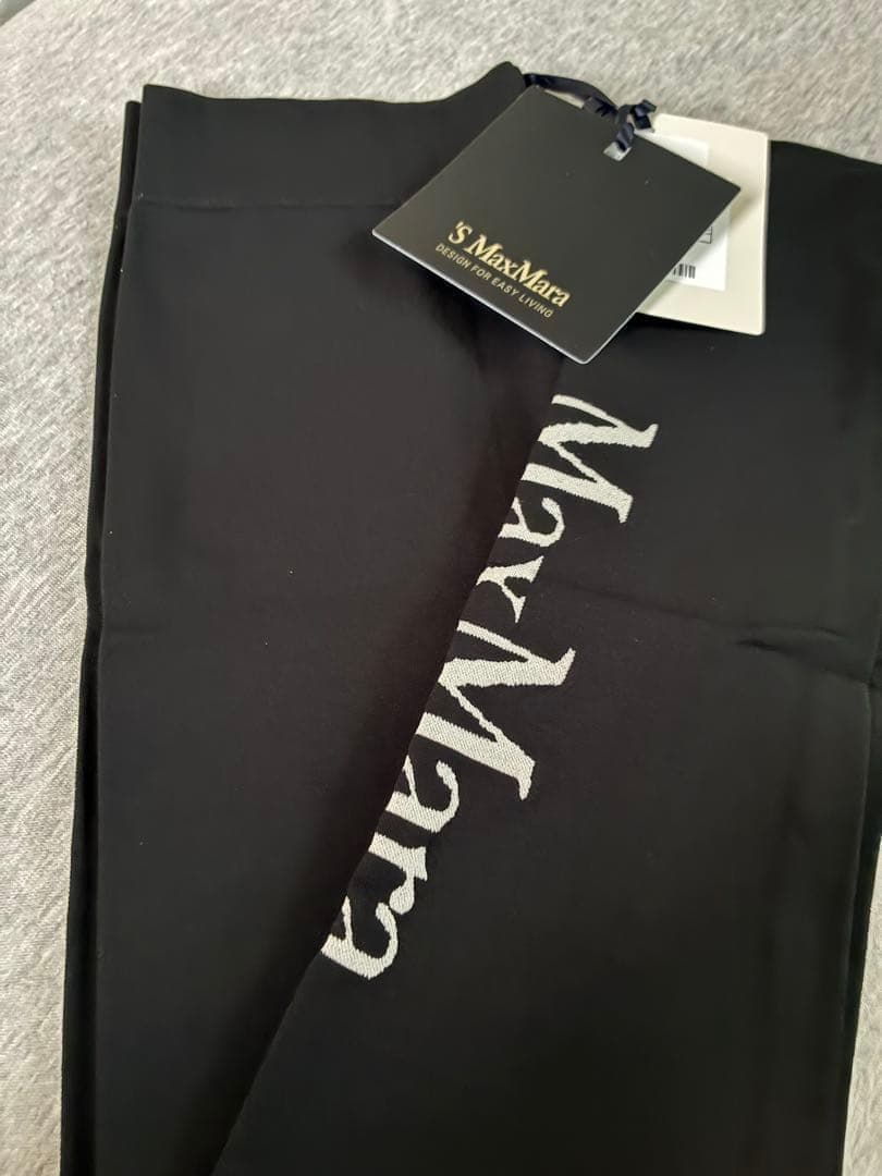 S MAXMARA レギンス ロゴスパッツ BASILEA