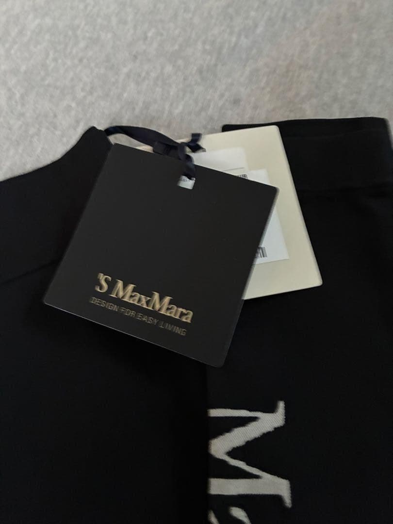 S MAXMARA レギンス ロゴスパッツ BASILEA