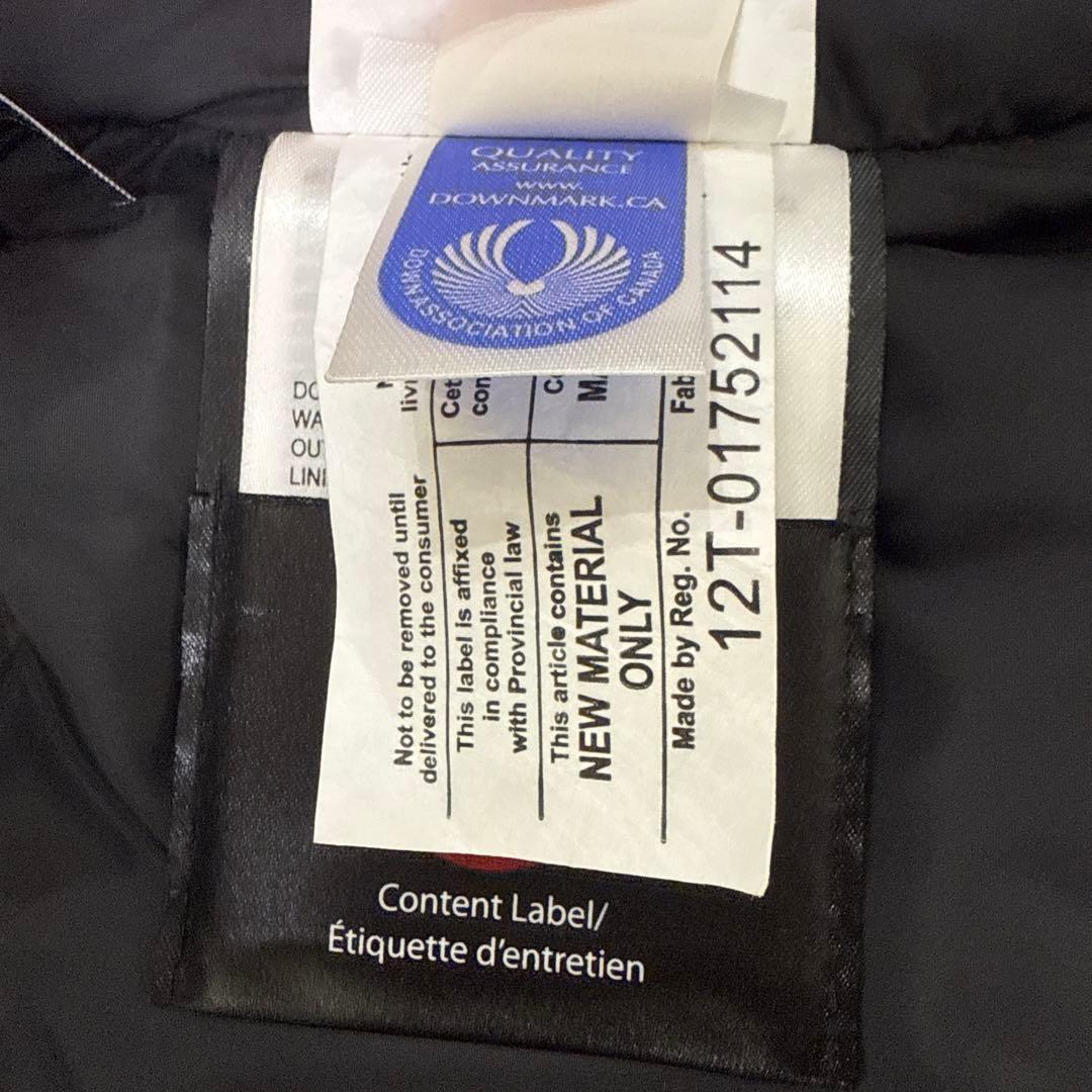 カナダグース　ダウンベスト　ネイビー　サイズS