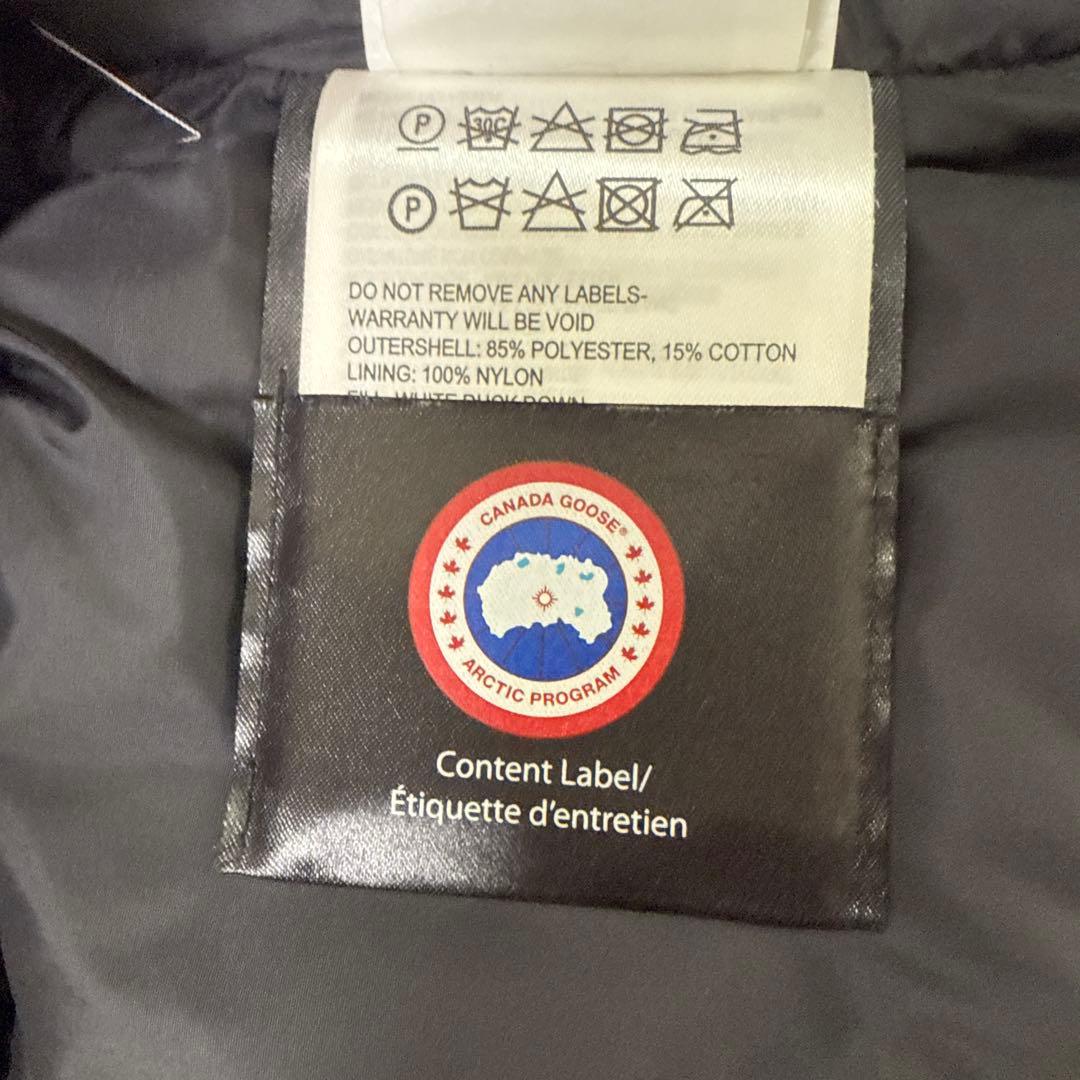 カナダグース　ダウンベスト　ネイビー　サイズS