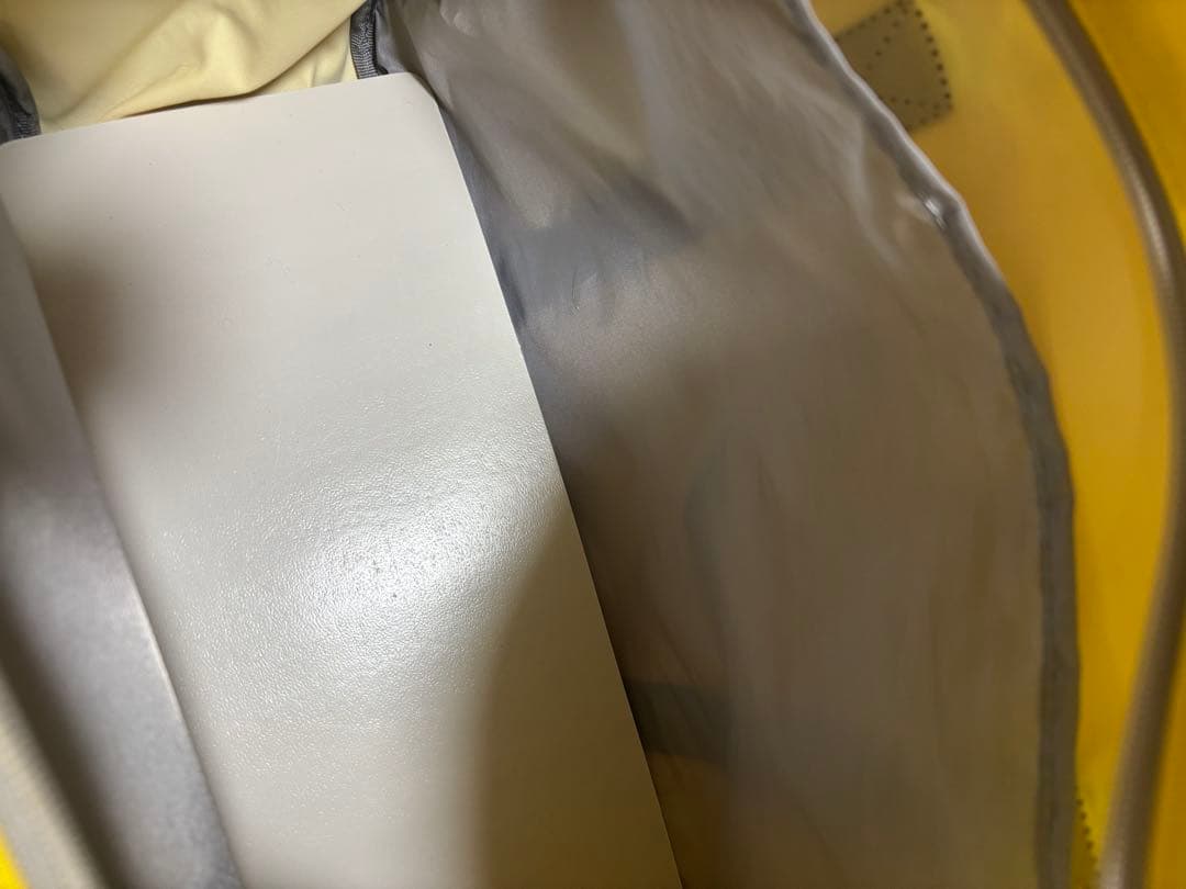 ワールドペガサス　ワッペ　スクバ　トートバッグ　黄色　旧ワッペ