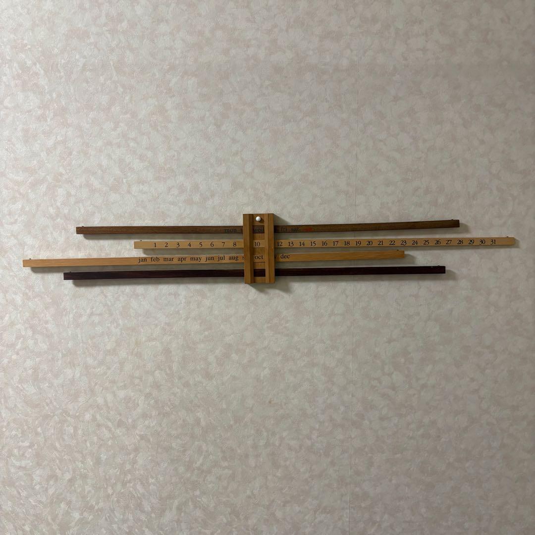 DANESE Calendario Bilanci ダネーゼ 木製カレンダー