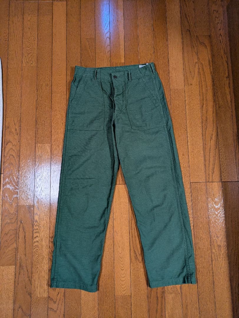 orSlow オアスロウ　ファティーグパンツ　 試着のみ　未使用　タグ有り