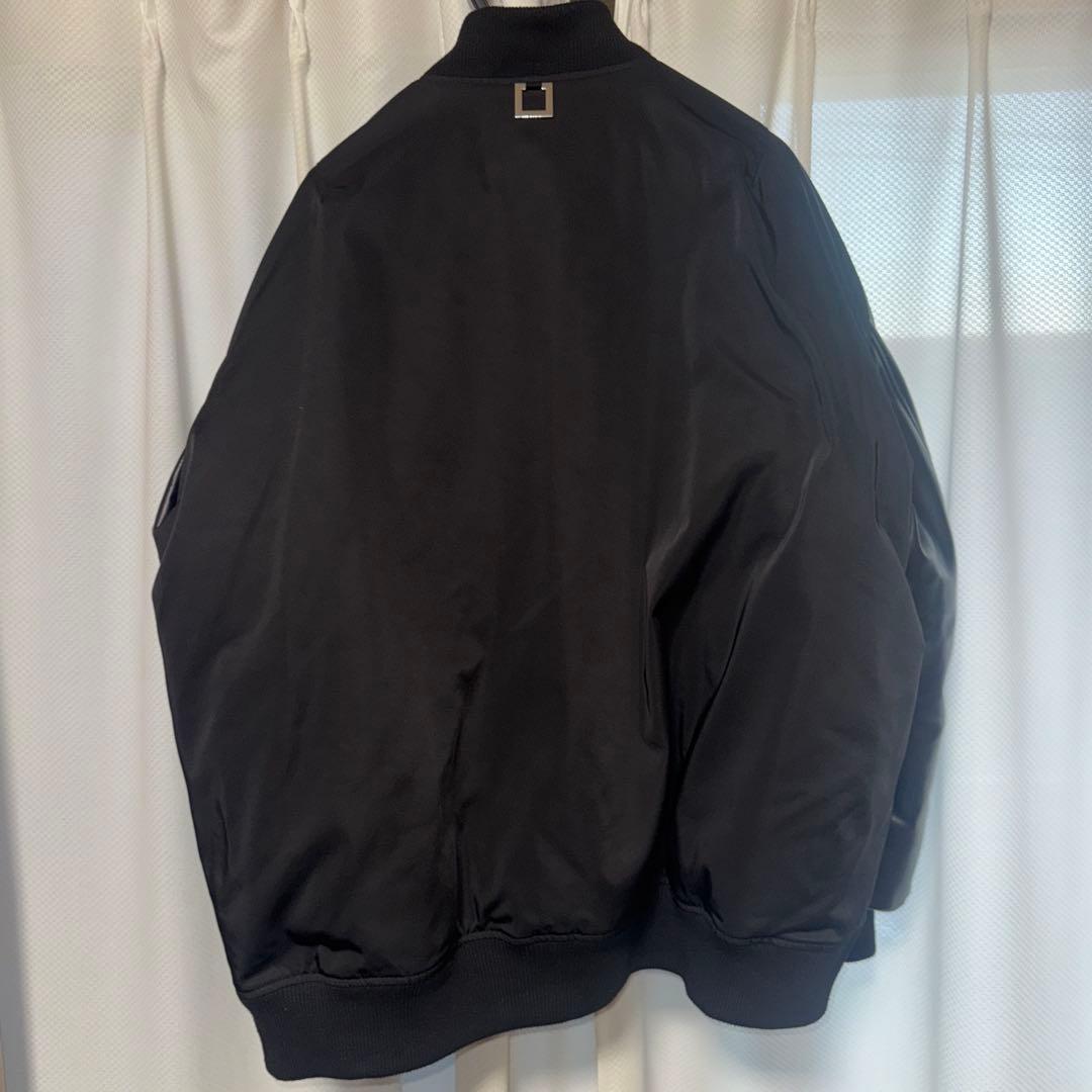 ADRER プレミアムMA-1ダウンジャケット レザー