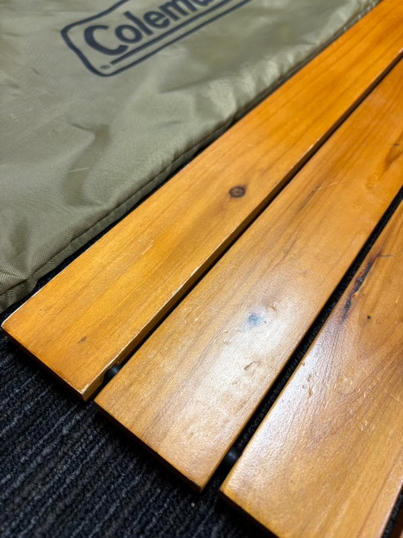 【アルペンアウトドアーズ限定】コールマン ウッドロールテーブル110