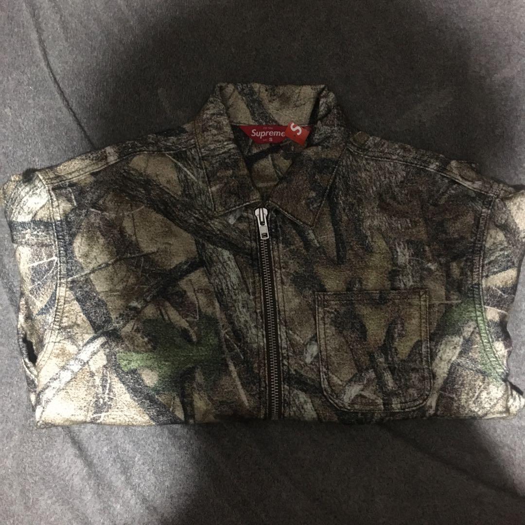 ジャケット・アウター supreme Moleskin Work Jacket camo