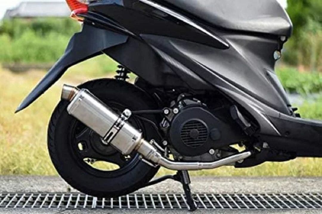 専用HMS スズキ 09アドレスV125 O2センサーDELTAマフラー