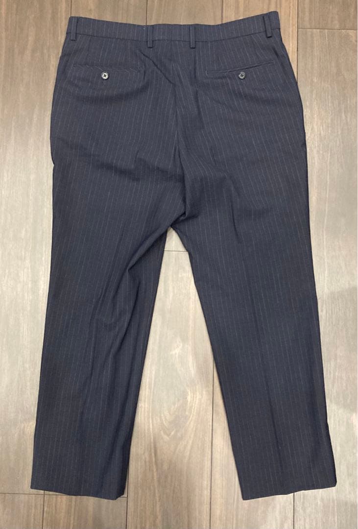 美品 LES MUES AB5 ネイビー 2パンツ メンズ スーツ