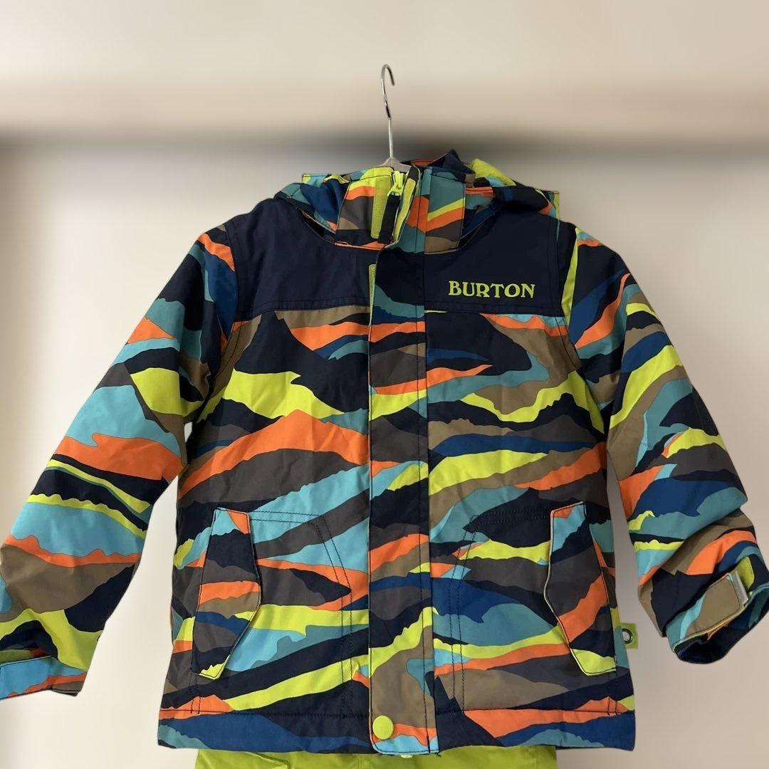 BURTON キッズスノーボードウェア 上下セット　4T 100-110cm