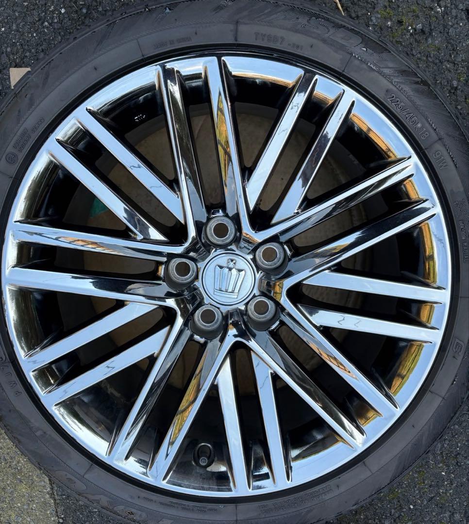 クラウン 210系 ホイール 18インチ 純正ホイール