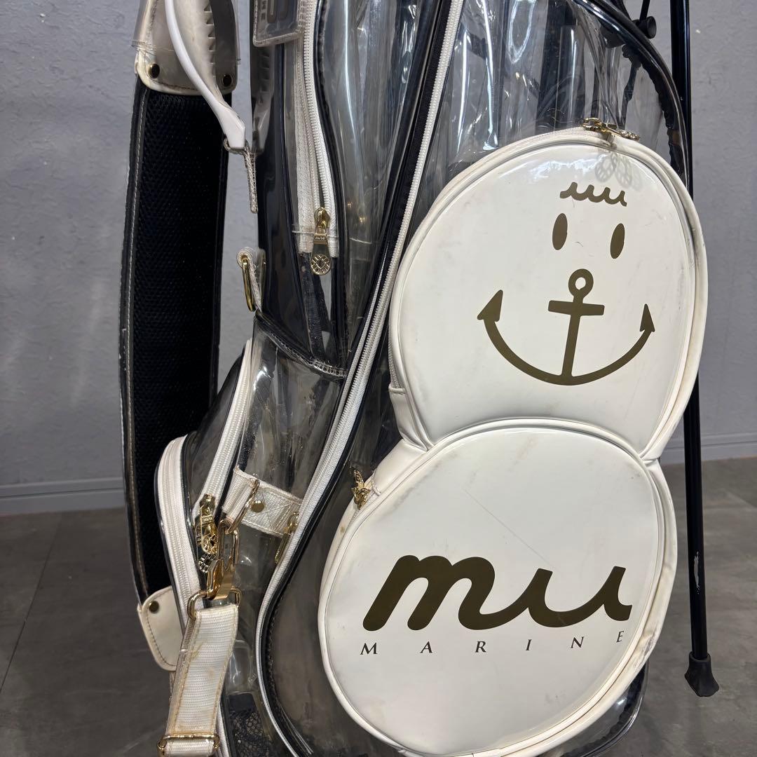 muta MARINE GOLF ムータ スケルトン クリア キャディバッグ