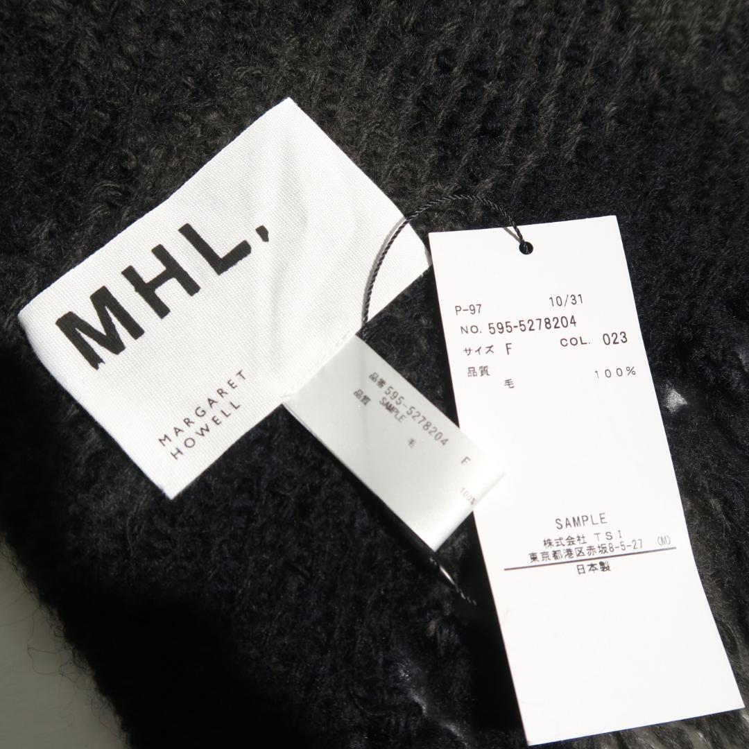 25AW MHL. CHUNKY WOOL CHECK SCARF マフラー