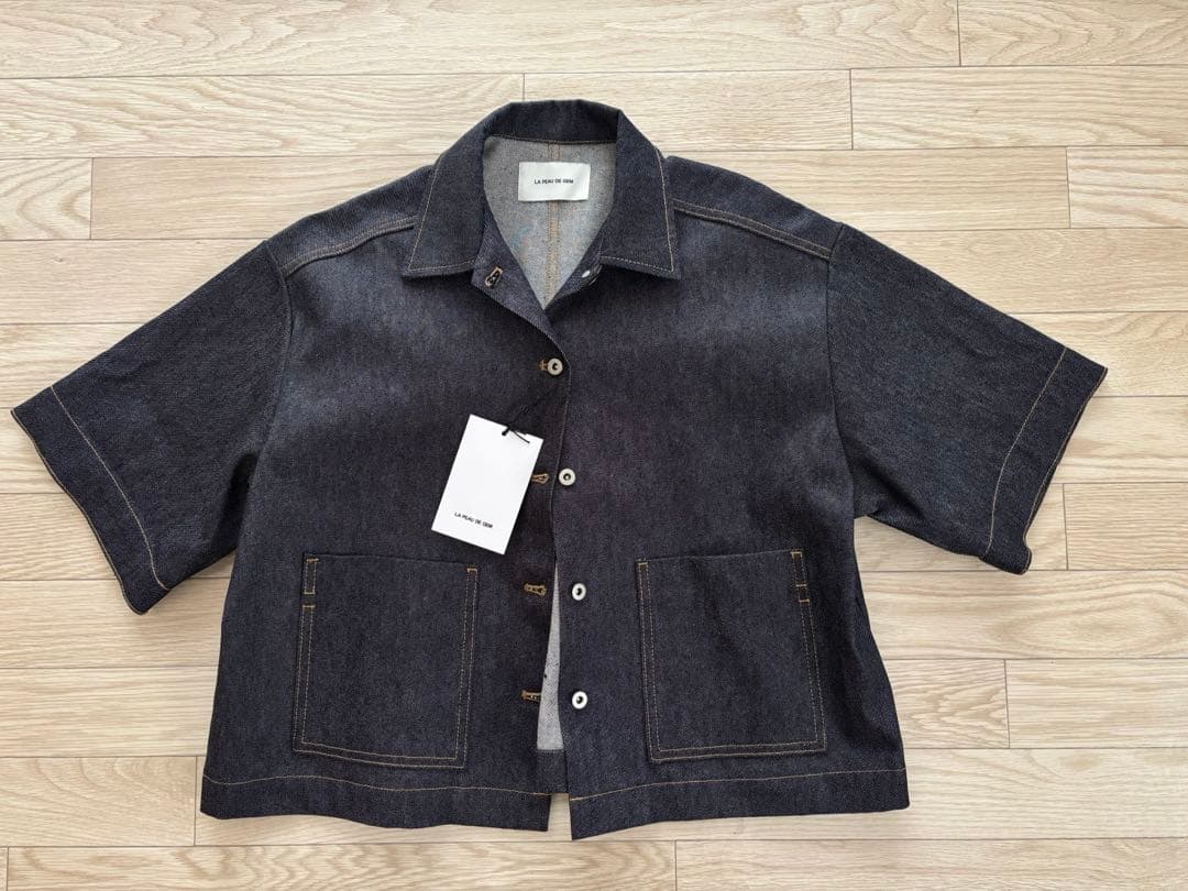 新品未使用【lapeaudegem】デニムカバーオール