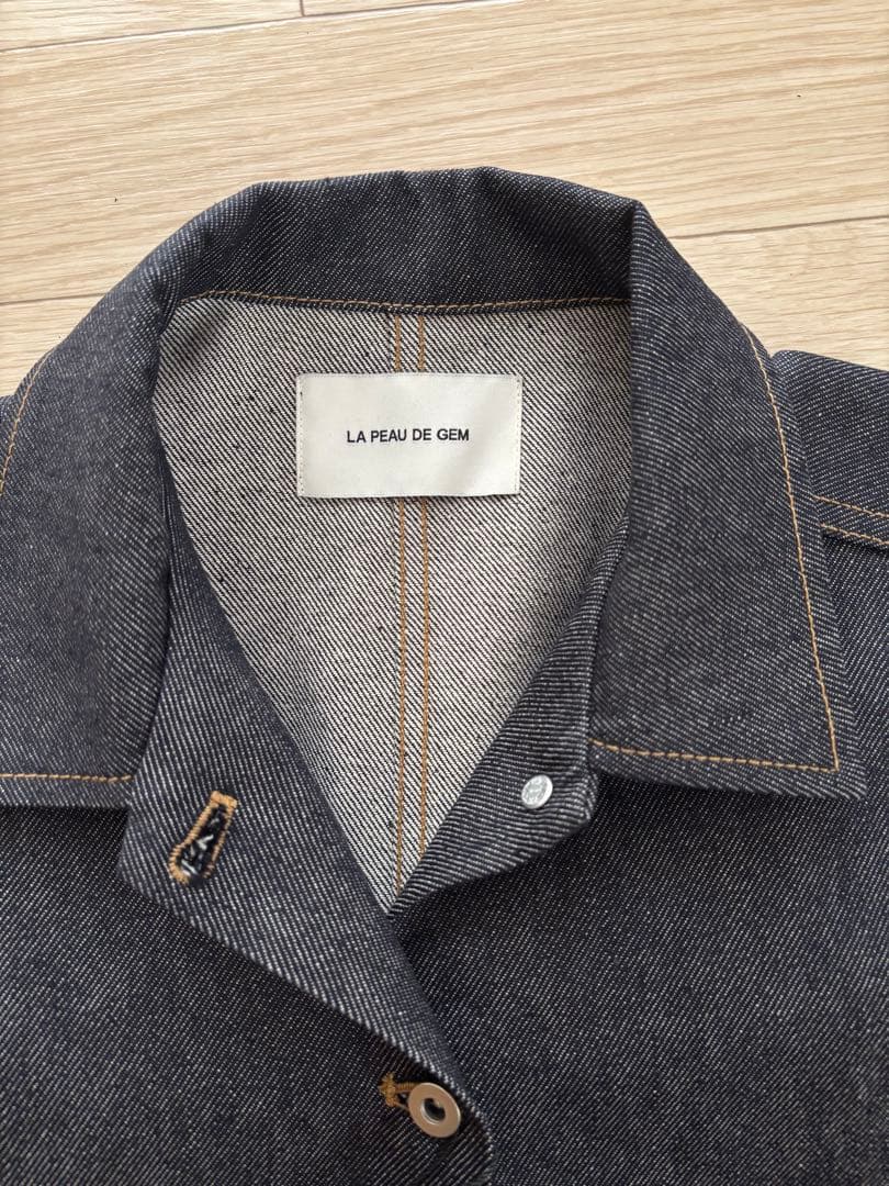 新品未使用【lapeaudegem】デニムカバーオール