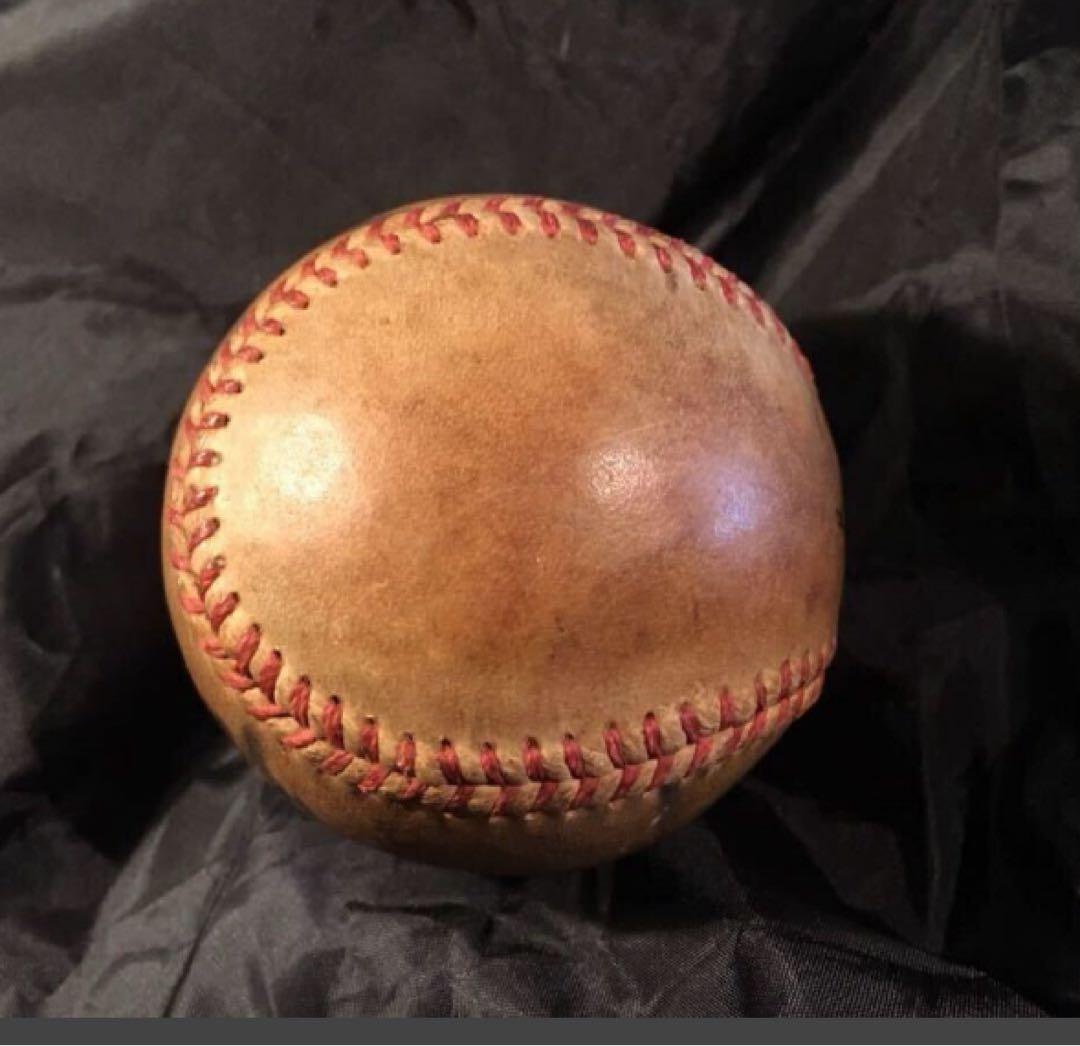 湯布院アンティーク V9プロ野球 長嶋茂雄×土井正三Wネームサインボール読売巨人