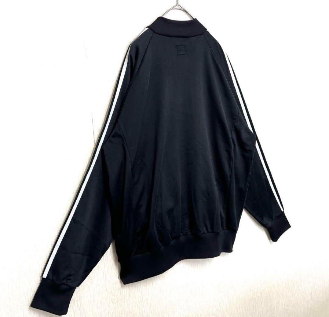 【ビッグサイズ4XO‼️】adidas SSTトラックジャケット黒 小松菜奈 古着