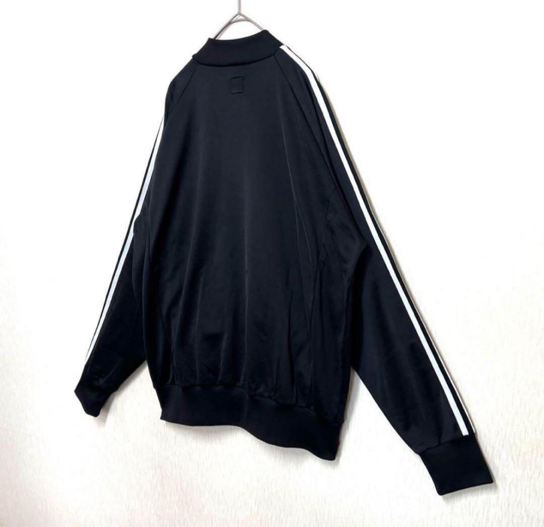 【ビッグサイズ4XO‼️】adidas SSTトラックジャケット黒 小松菜奈 古着