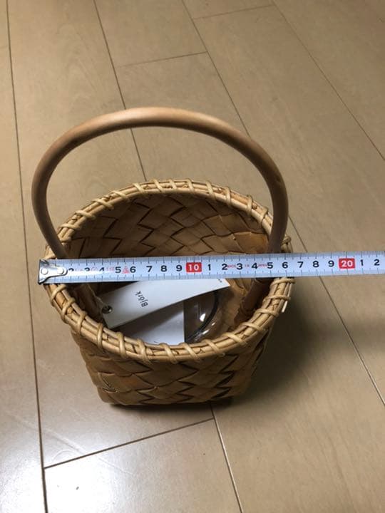 ビヨルク　Bjork ハンドル付白樺の根かがりバスケット