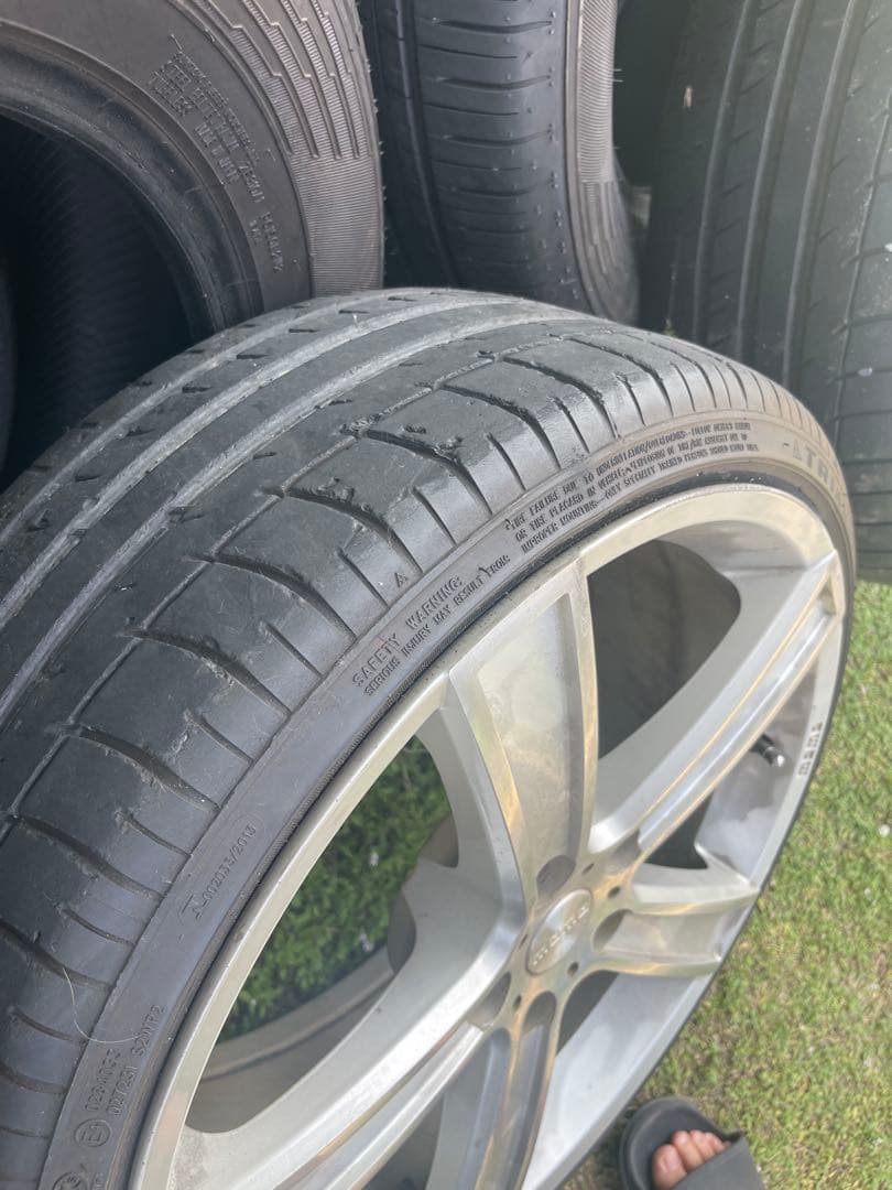 momo ホイール　19インチ　8j 114.3