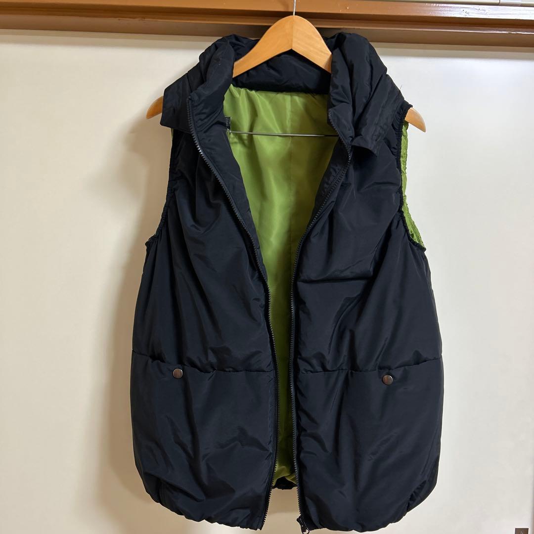 【新品未使用　高木ミンク】ブルーフォックスダウンベスト　フリーサイズ