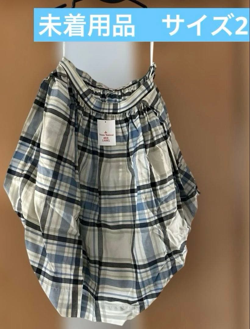 ヴィヴィアンウエストウッド スカート　サイズ2 チェック柄