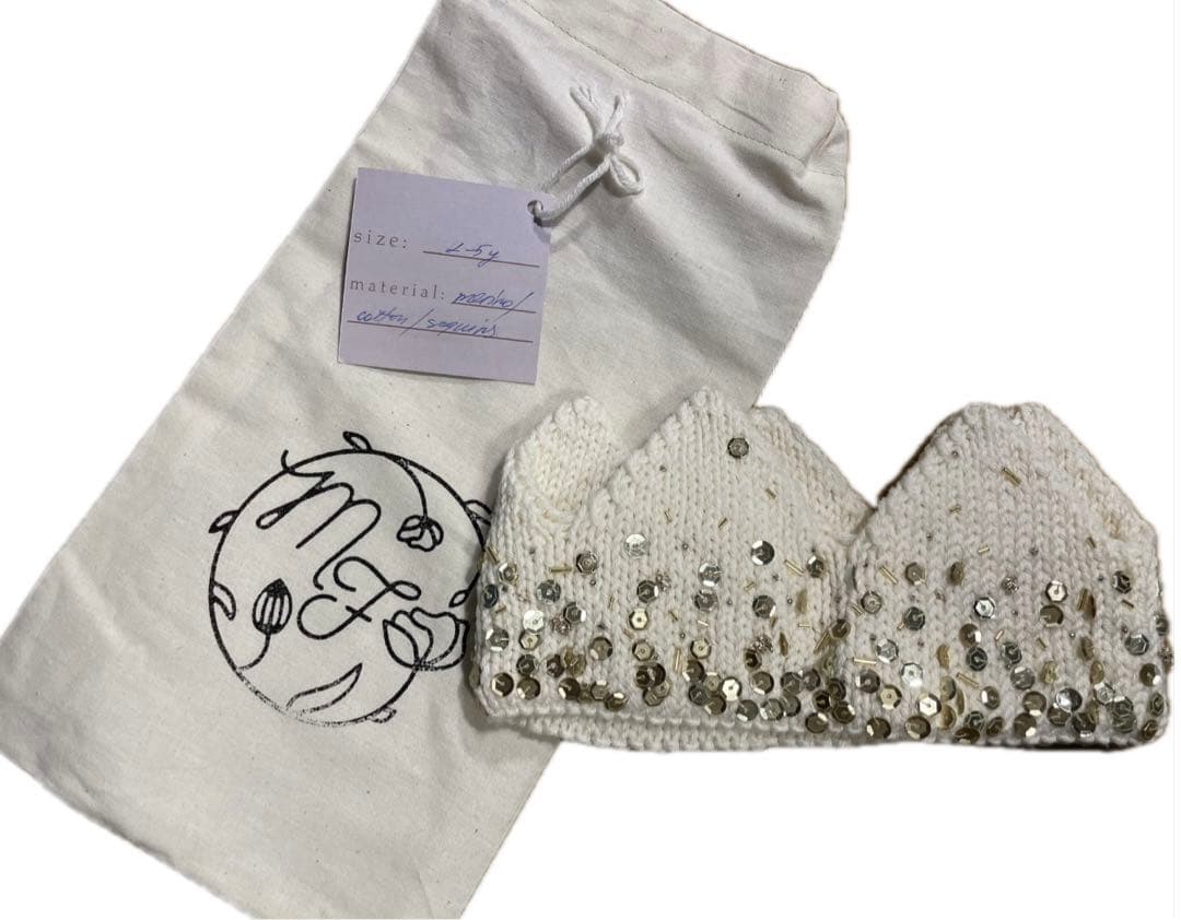 【Meadow Flower】Gold Tiara / 2-5y