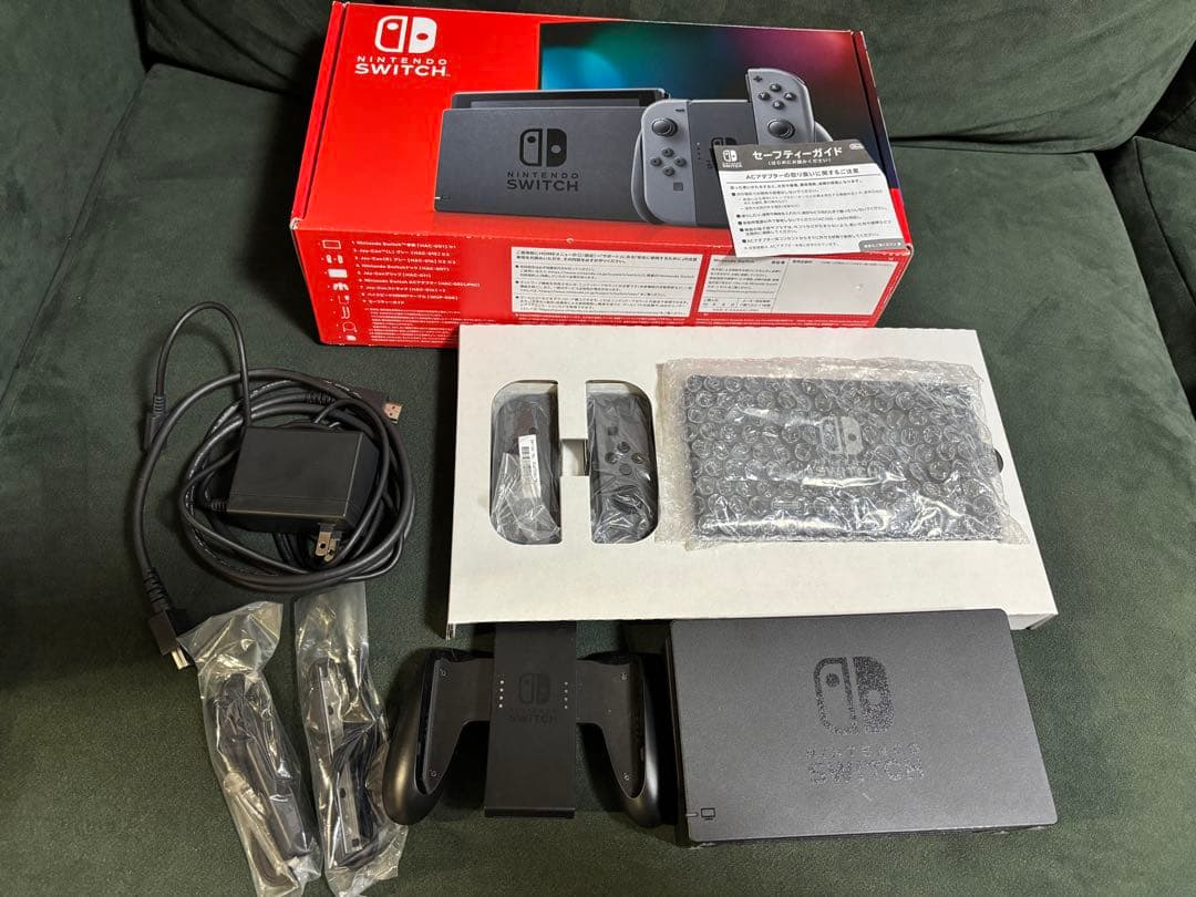 Nintendo Switch グレー 本体 付属品完備