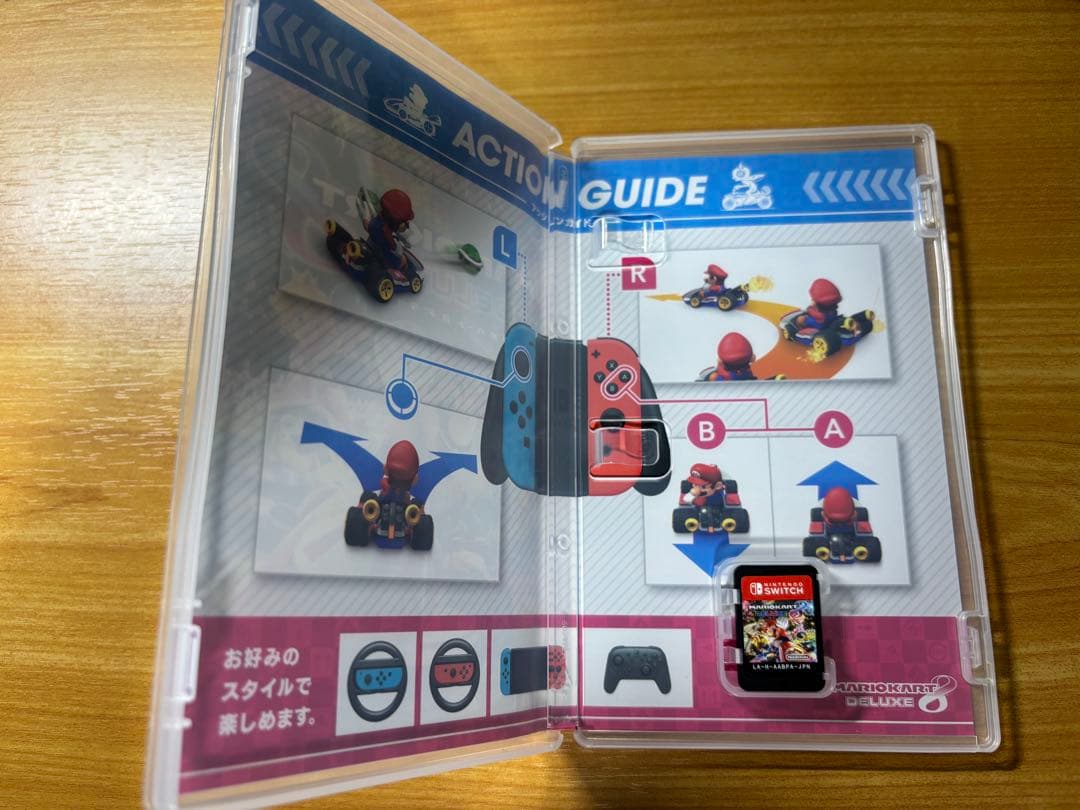 Switchソフト2本　ゼルダの伝説ティアーオブザキングダム、マリオカート8DX