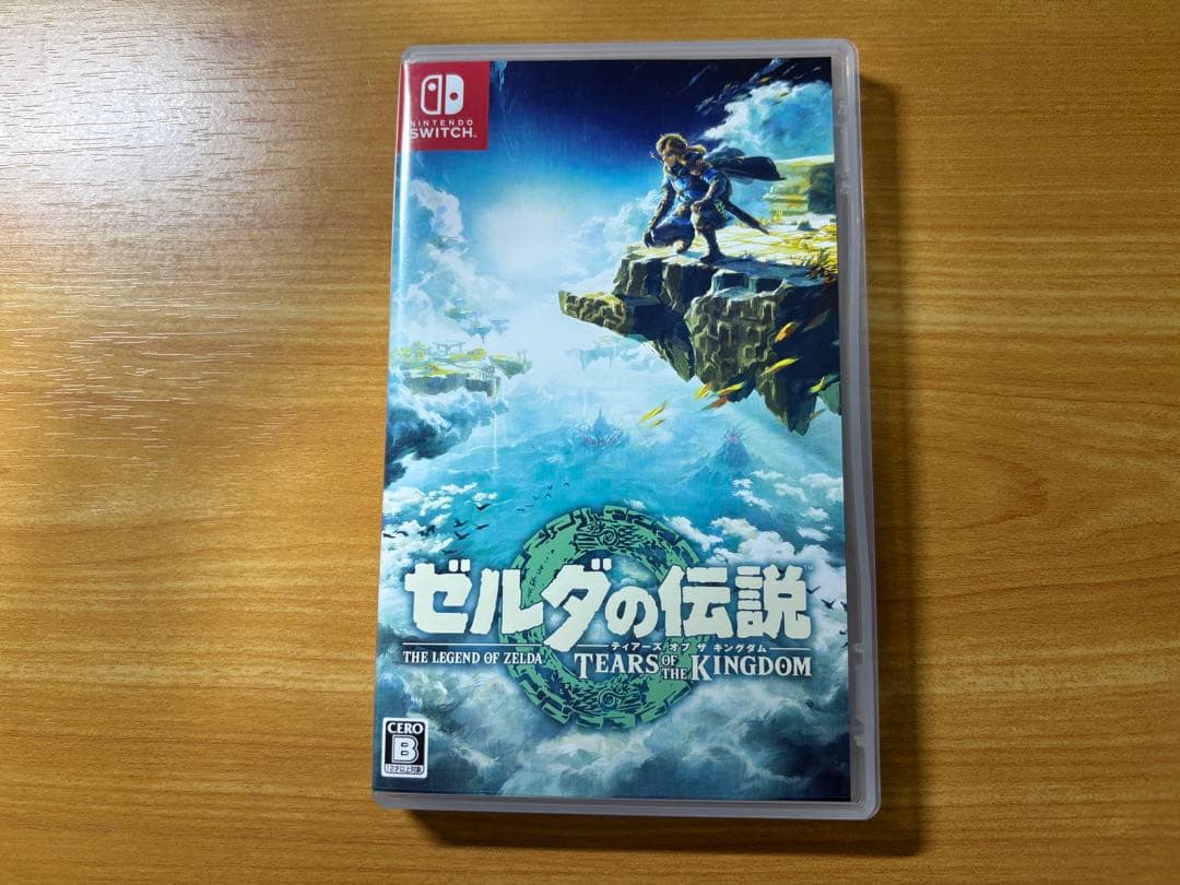 Switchソフト2本　ゼルダの伝説ティアーオブザキングダム、マリオカート8DX