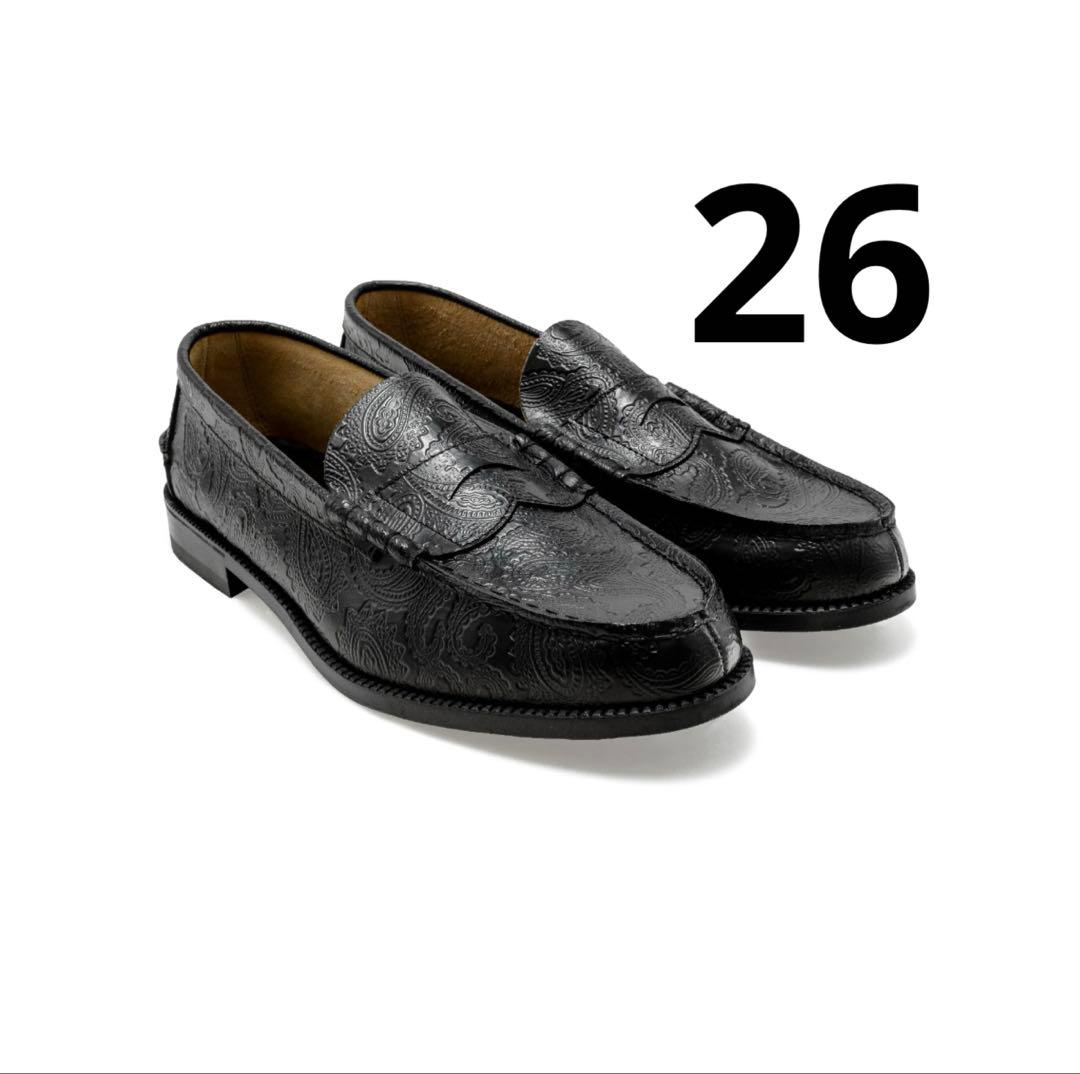 KENFORD　ローファー　ペイズリー柄　ケンフォード